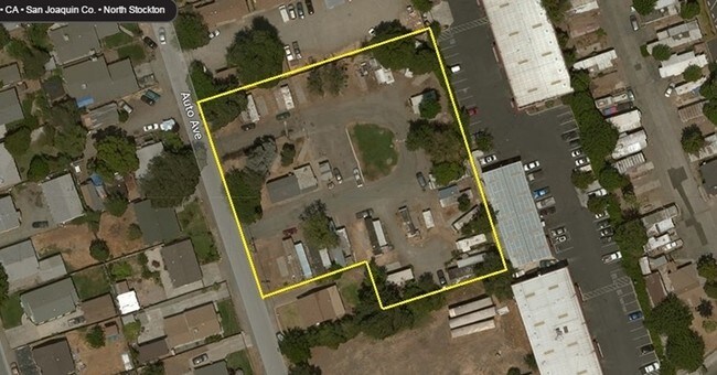 Aerial Photo - Rancho Mobile Home Park