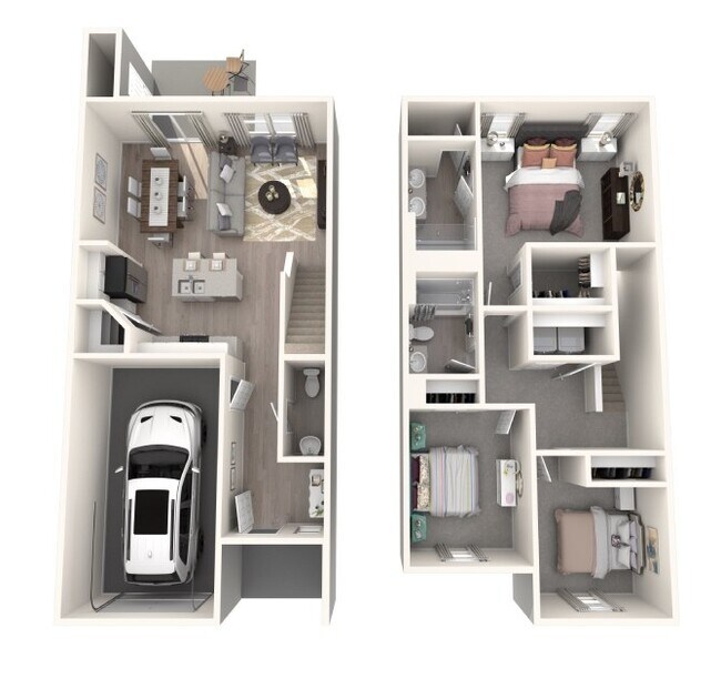 Floorplan - Brookmont Townes