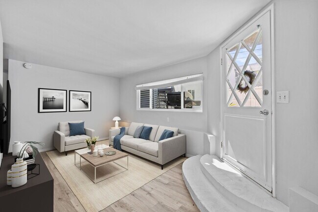 living room lower level - 3525 N Poinsettia Ave