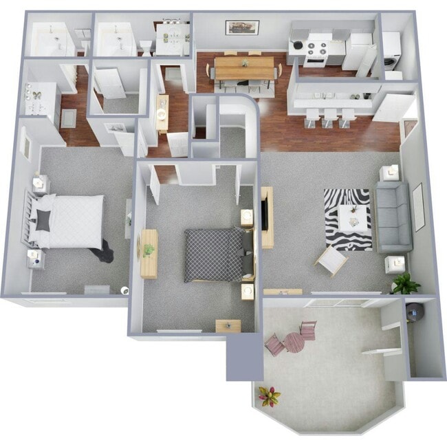 Floorplan - Soleil Apartments