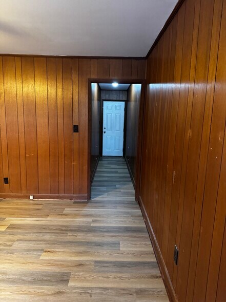 Hall Leading to Back Door - 176 Hardwood Ln