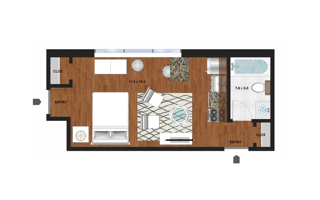 Floorplan - Bryant Ave Apartments | 3013