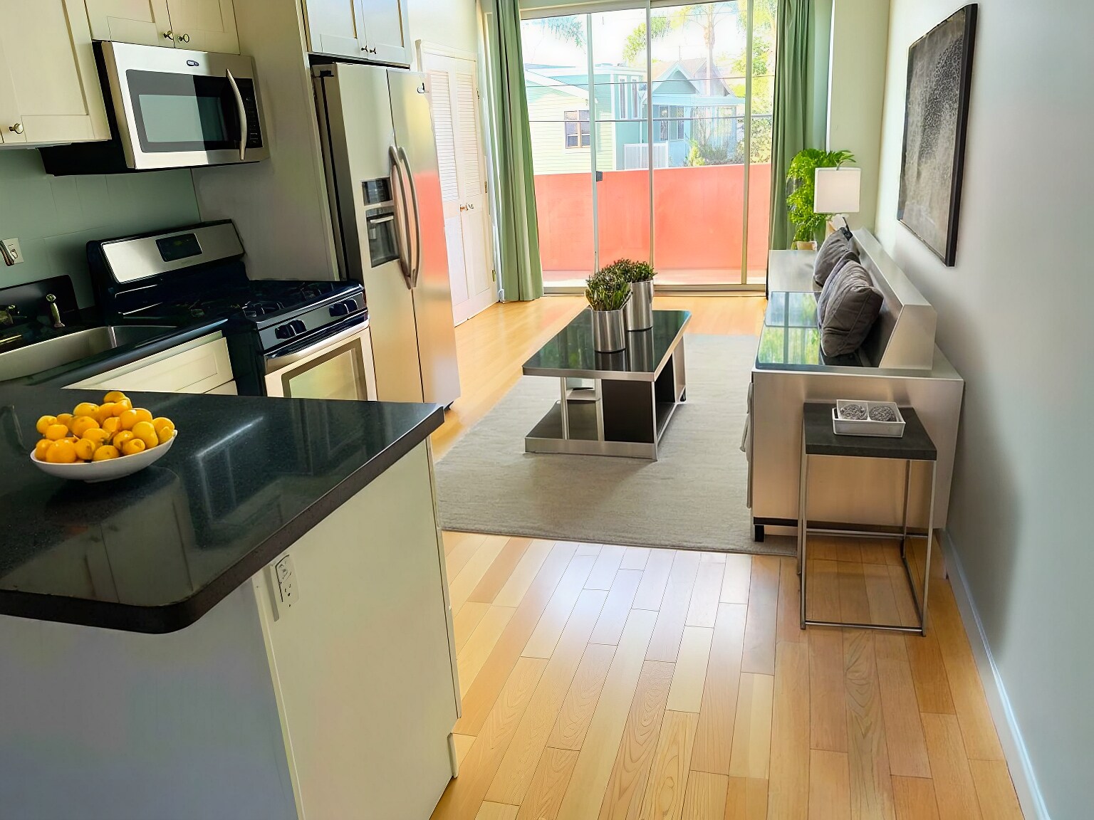 Kitchen virtually staged - 2640 Lincoln Blvd