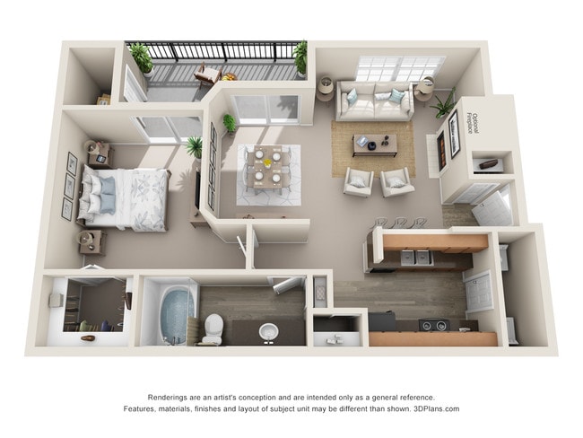 Floorplan - TalaVera Apartments