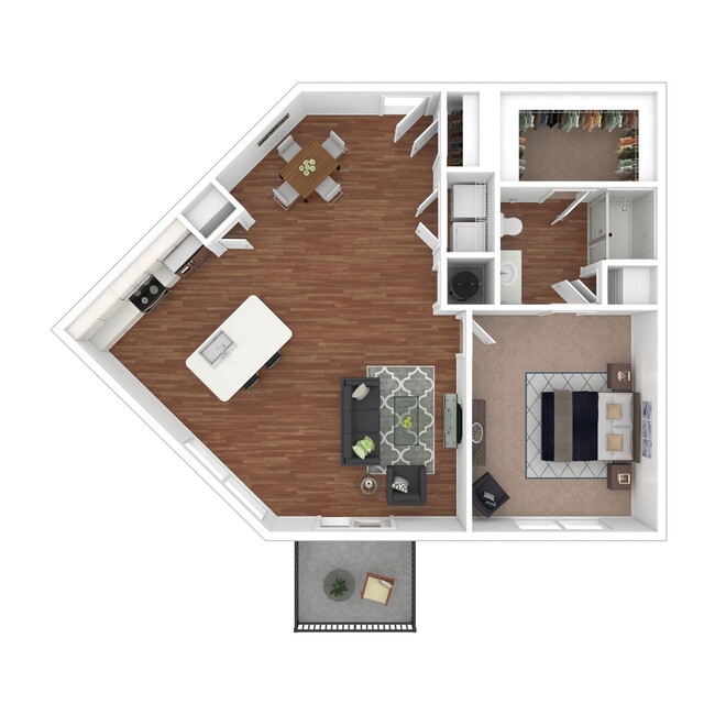 Floorplan - Mercer Atlanta - Student Living