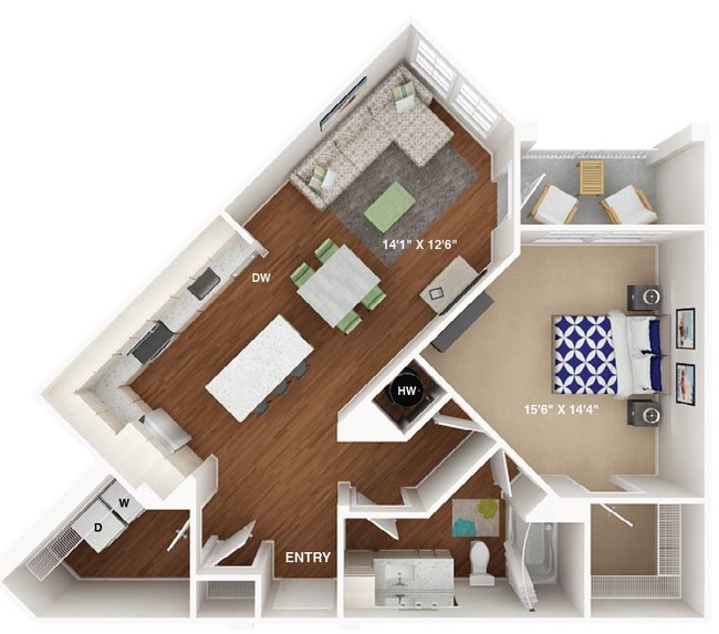 Floorplan - The Alexander at Sabal Point