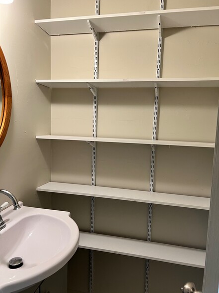 Bathroom Storage Shelves - 340 Dryden Harford Rd