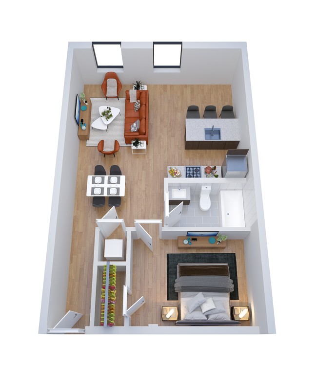 Floorplan - Peanut Factory Flats