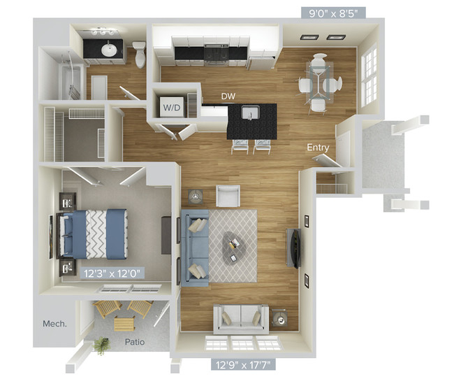 Floorplan - Avalon Somers