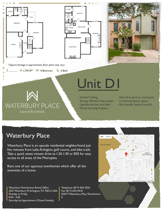 Floorplan - WATERBURY PLACE