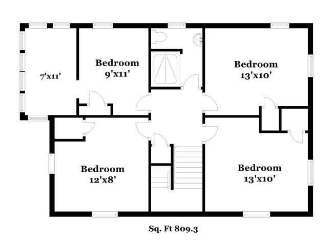 Floorplan - 1301 Washtenaw Ave