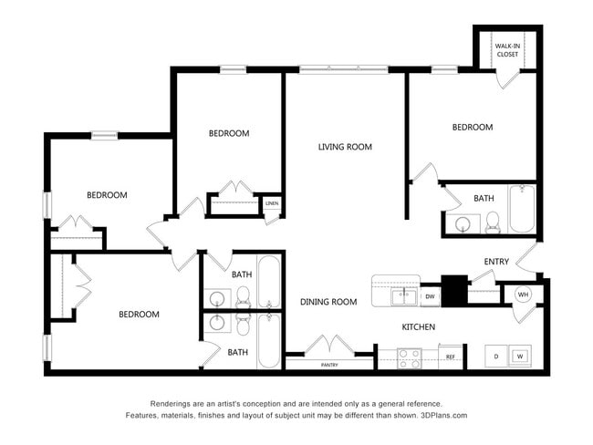 Floorplan - Oaks at New Hope