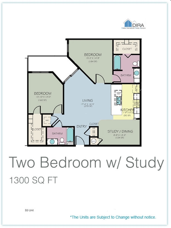 2BR/2BA - Trinity Mills Condominium