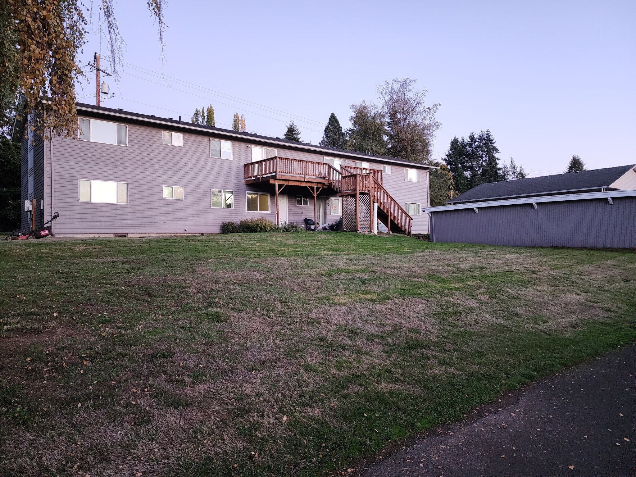 Back yard - 101 Spencer Creek Rd