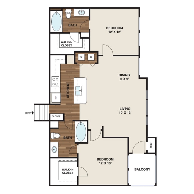 Floorplan - Villas of Spring Creek