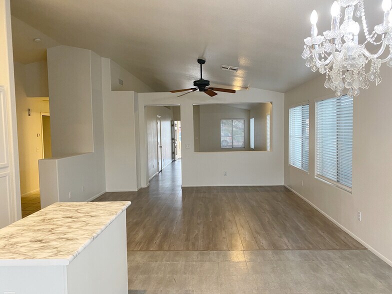 view from kitchen - 2456 E Winchester Pl