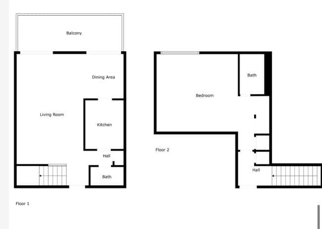 Floor Plan - 301 N Beauregard St