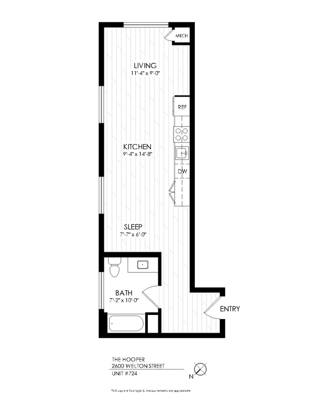 Floorplan - The Hooper