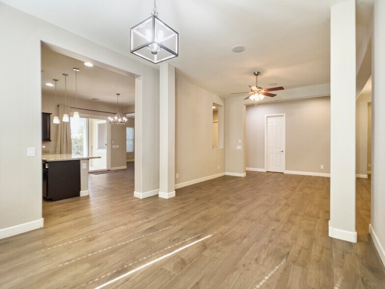 view from dining room, looking at living 2 - 5132 S Centric Way