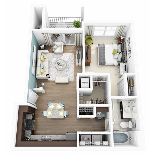 Floorplan - Bridge at Arella Lakeline