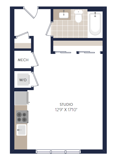 Floorplan - Rise at Temple Courts