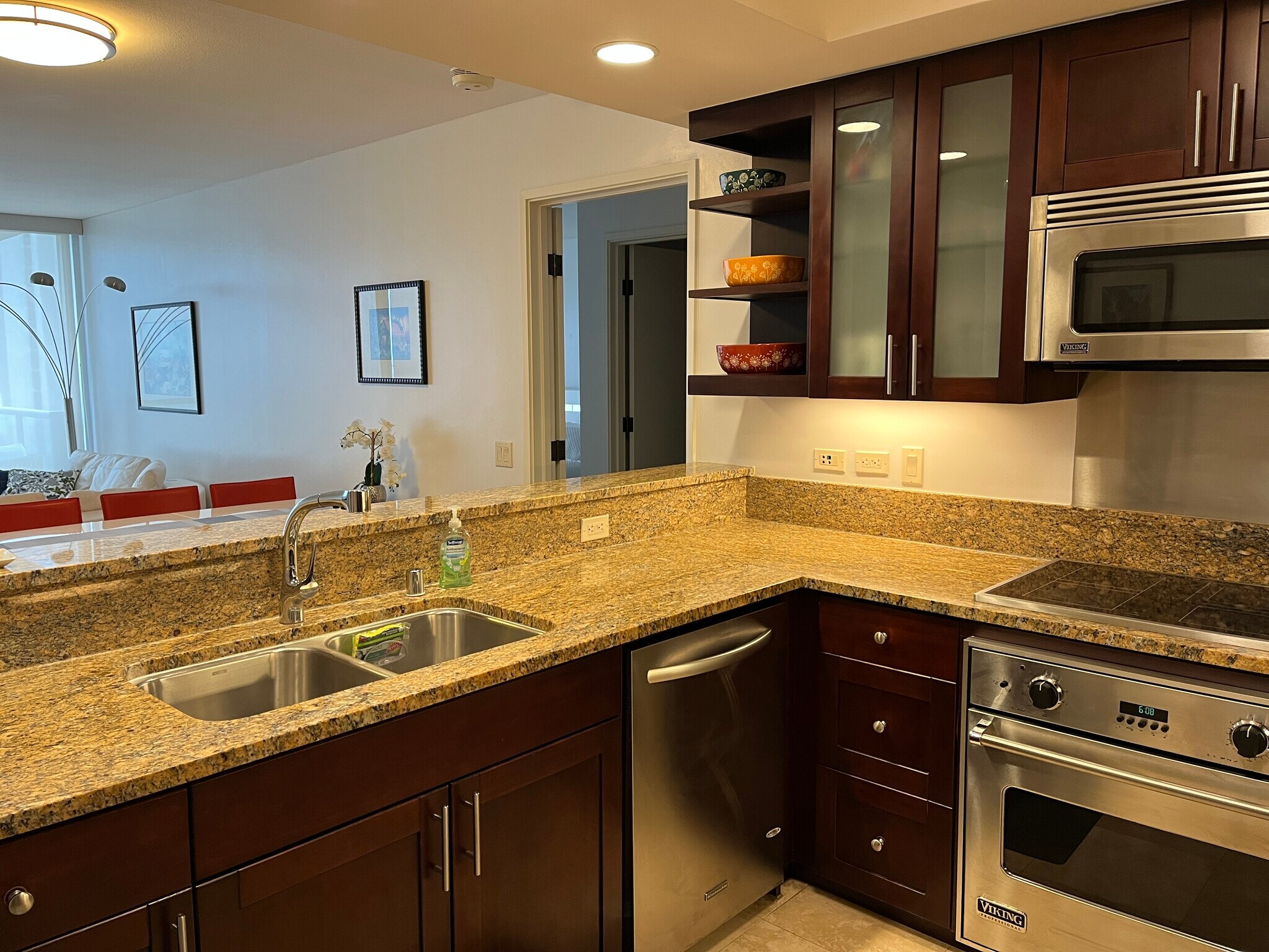 Fully stocked kitchen - 1551 Ala Wai Blvd