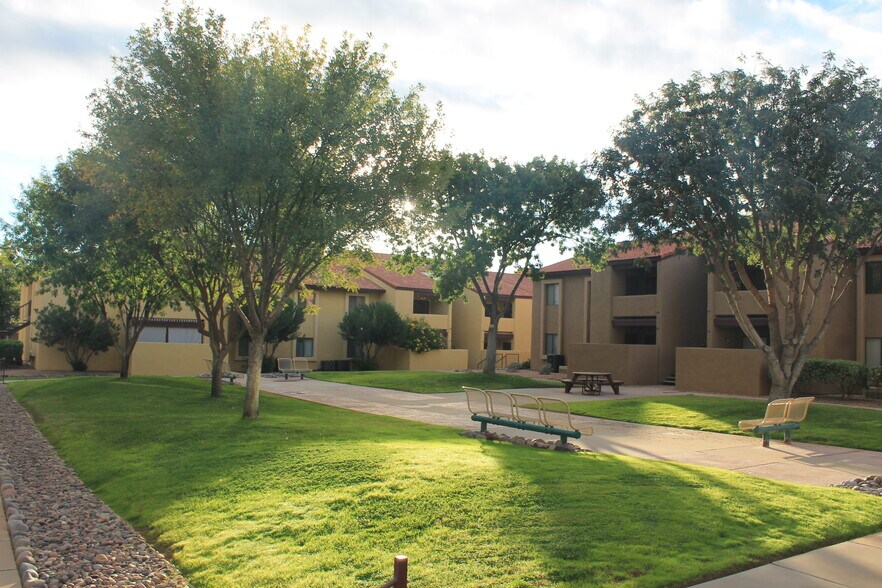 Green space - view from porch - 2188 N Pantano Rd