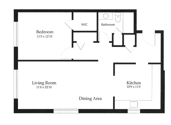 1BR/1BA - Cold Spring Apartments