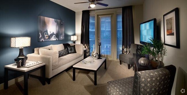 Arden (A1A) Floor Plan - Living Room - Camden Belmont