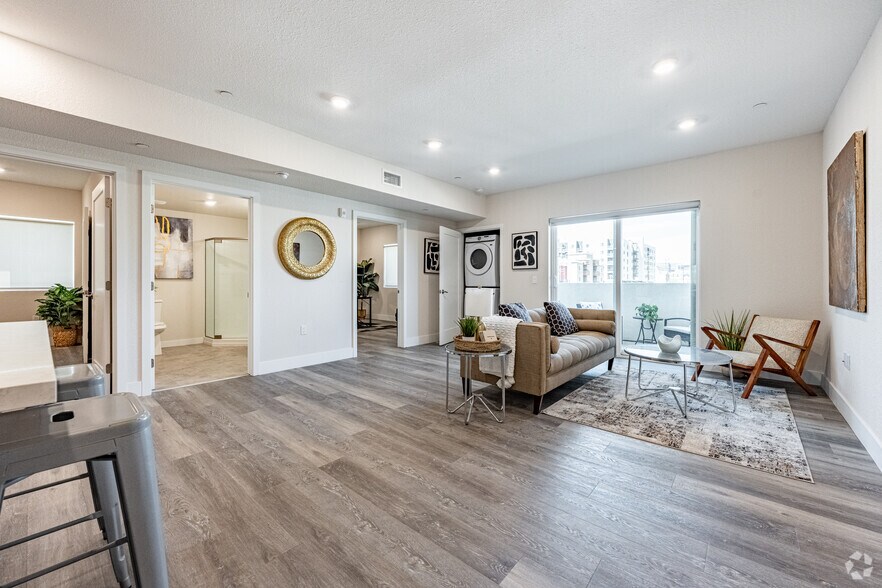 3BR, 2BA - 1,330SF - Dining / Living Room - The SECRET, the Largest Luxury Apartments ...