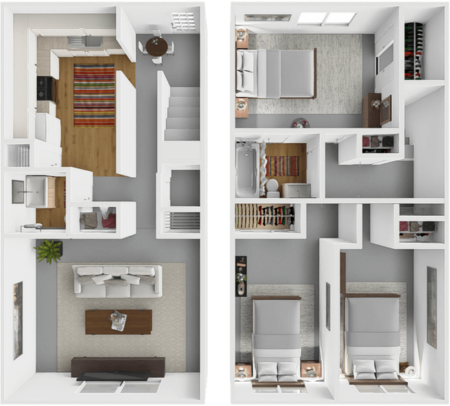 Floorplan - Westborough Arms Apartments and Townhomes