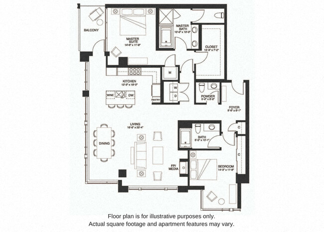 Floorplan - The Bravern