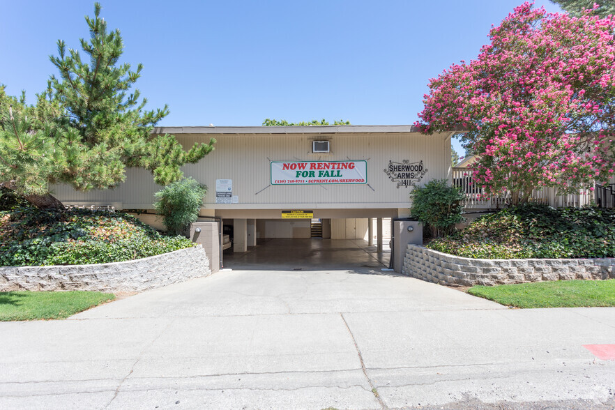 Parking Entrance - Sherwood and Forest Arms Apartments