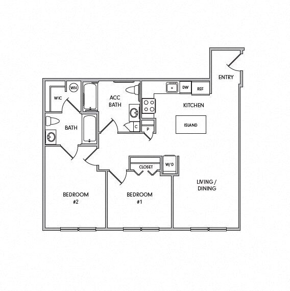 Floorplan - CityLine - Jersey City West