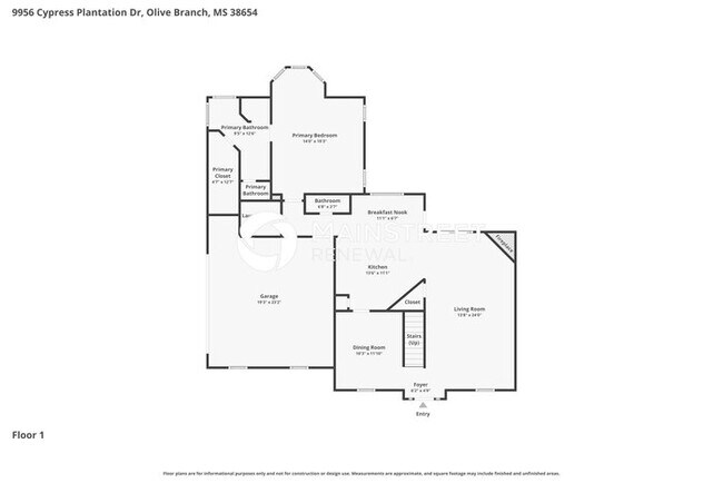 Building Photo - 4 Bedroom Pet-Friendly Home in Olive Branch, MS with Main Street Renewal