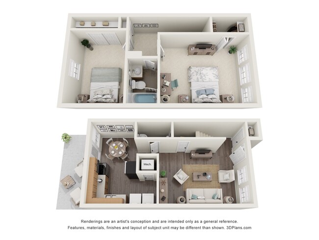 Floorplan - Sumter Square Apartments