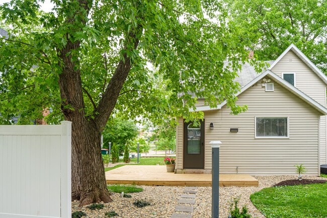 Back of house, deck area. - 222 6th Ave SE