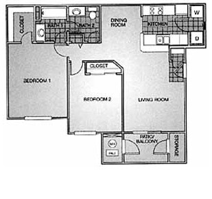 2BR/2BA - Willow Run Village