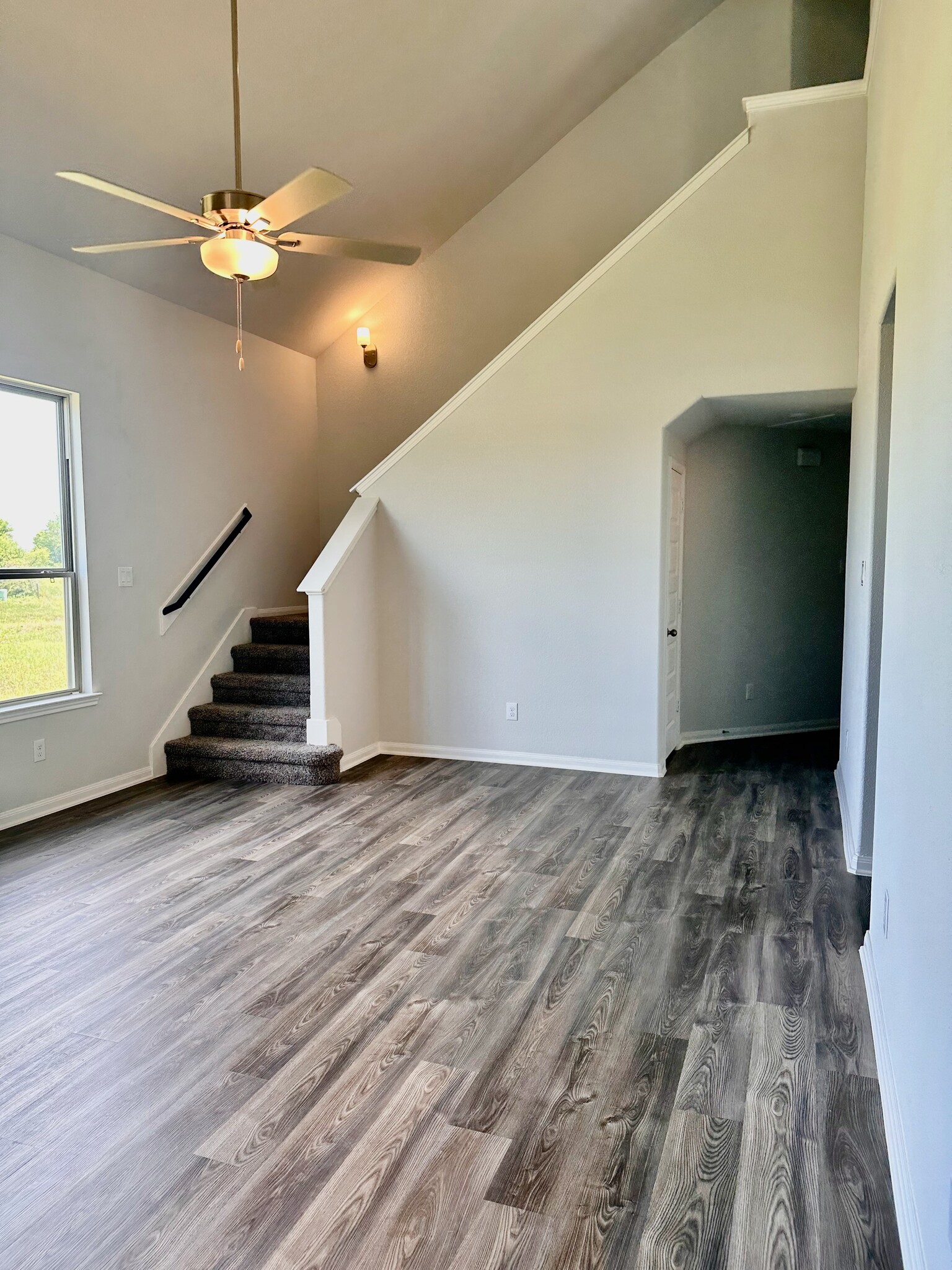 Immediately upon entering the home you are greeted by your light, bright and spacious living area! - 730 Tejas Village Pky