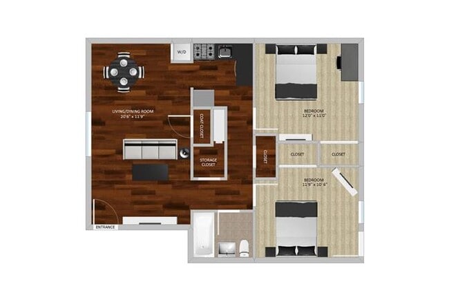 Floorplan - Heritage Apartments