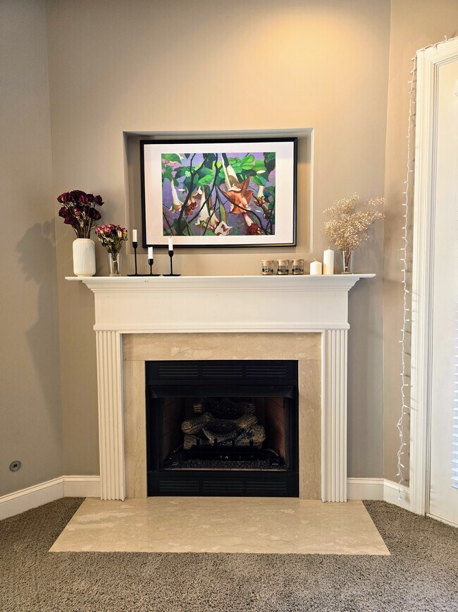 Decorative Fireplace - 6416 Cates Ave