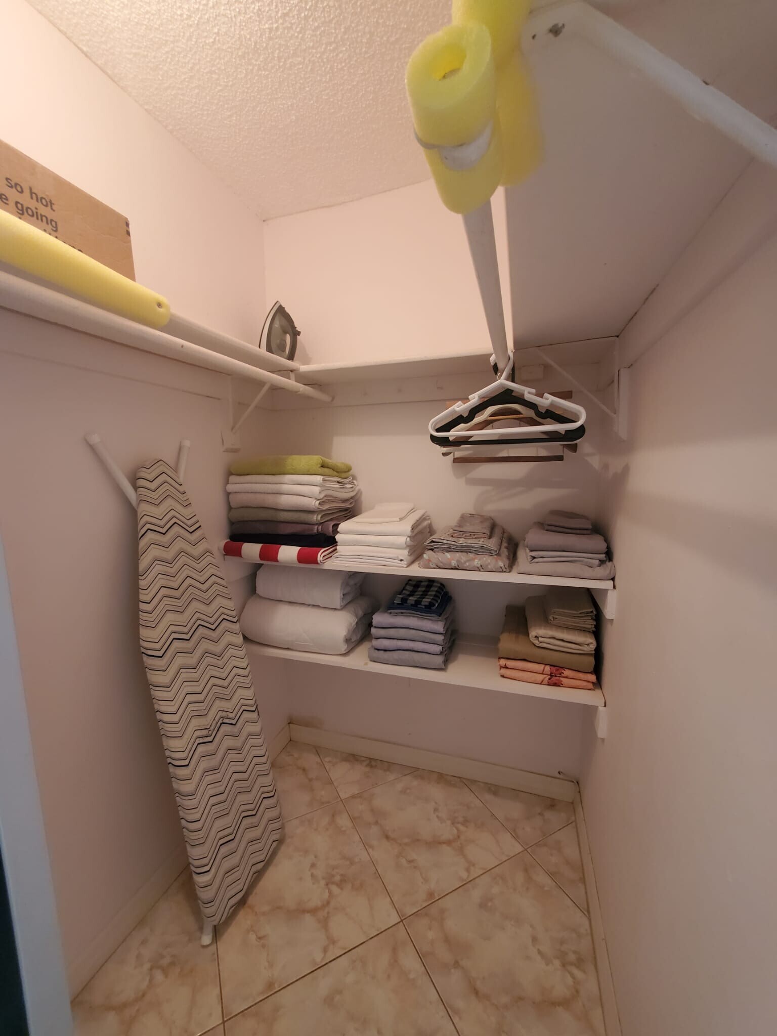 Walk in closet in Master - 201 178th Dr