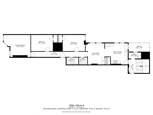 Floorplan - 434 - 440 Massachusetts Ave.