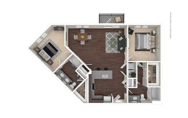 Floorplan - Cortland Las Colinas