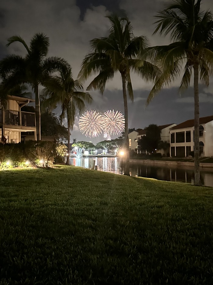 Cape Coral 4th from Backyard - 4267 Island Cir