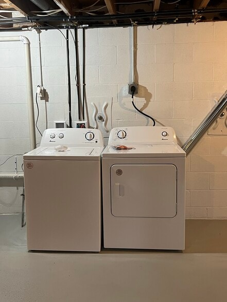 Lower level has a washer and dryer new in 2023 - 835 Maple St NE