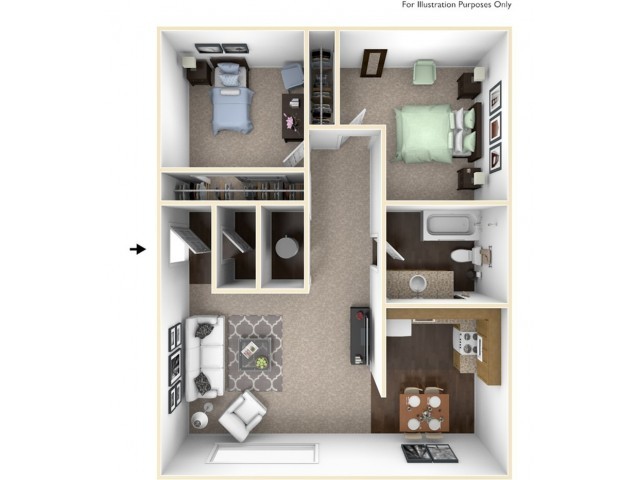 Floorplan - Stonebrook Townhomes