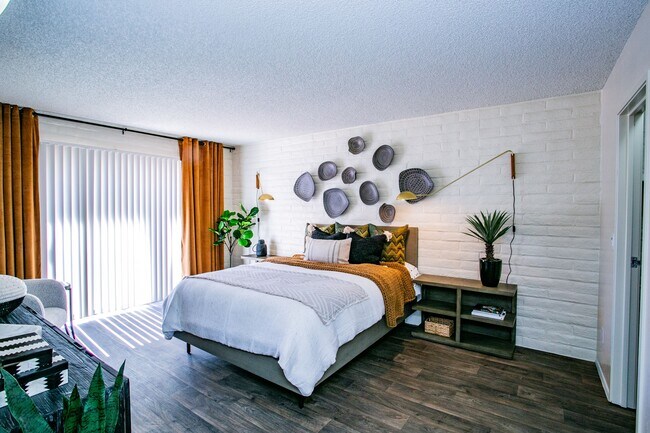 Bedrooms with Faux Wood Flooring* - Sonoran Terraces Apartment Homes