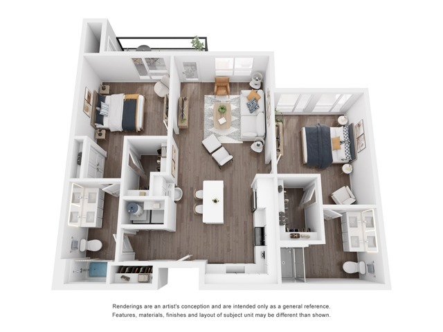 C1 Floorplan - The Alexander