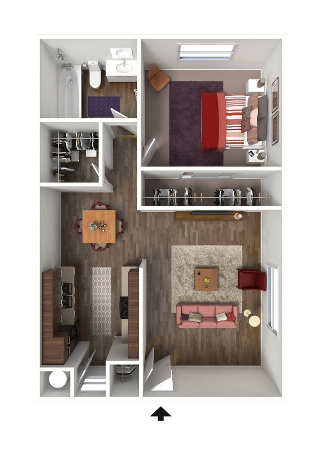 Horizon 1 BR, 1 BA - Sunset Sands